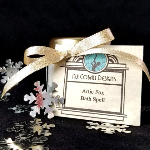 Arctic Fox Bath Spell (Stocking Stuffer Size)