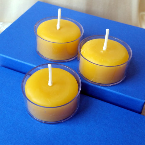 Beeswax Tea Light Candle