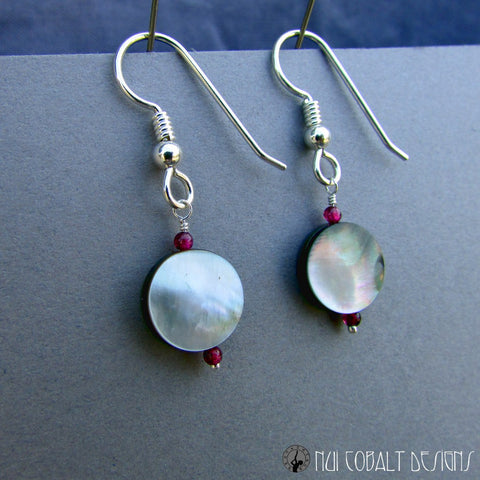 Dark of the Moon Earrings - Nui Cobalt Designs - 1