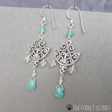 Dew Drop Fairy Earrings - Nui Cobalt Designs - 2
