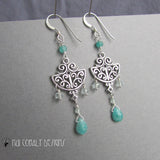 Dew Drop Fairy Earrings - Nui Cobalt Designs - 3