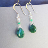 Green Tara's Earrings - Nui Cobalt Designs - 2