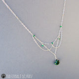 Green Tara's Necklace - Nui Cobalt Designs - 1