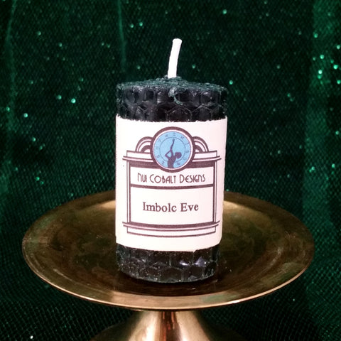 Imbolc Eve Mini Candle