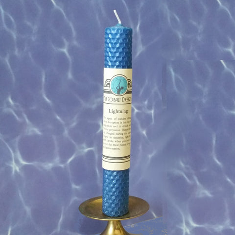 Lightning Enchanted Candle