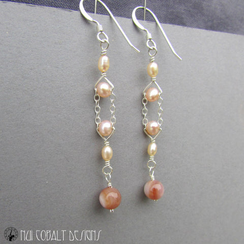 Mother of Mercy Earrings - Nui Cobalt Designs - 1