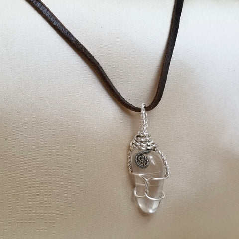 Clear Quartz Necklace