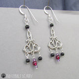 The Spider's Stratagem Earrings - Nui Cobalt Designs - 1