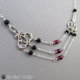 The Spider's Stratagem Necklace - Nui Cobalt Designs - 3